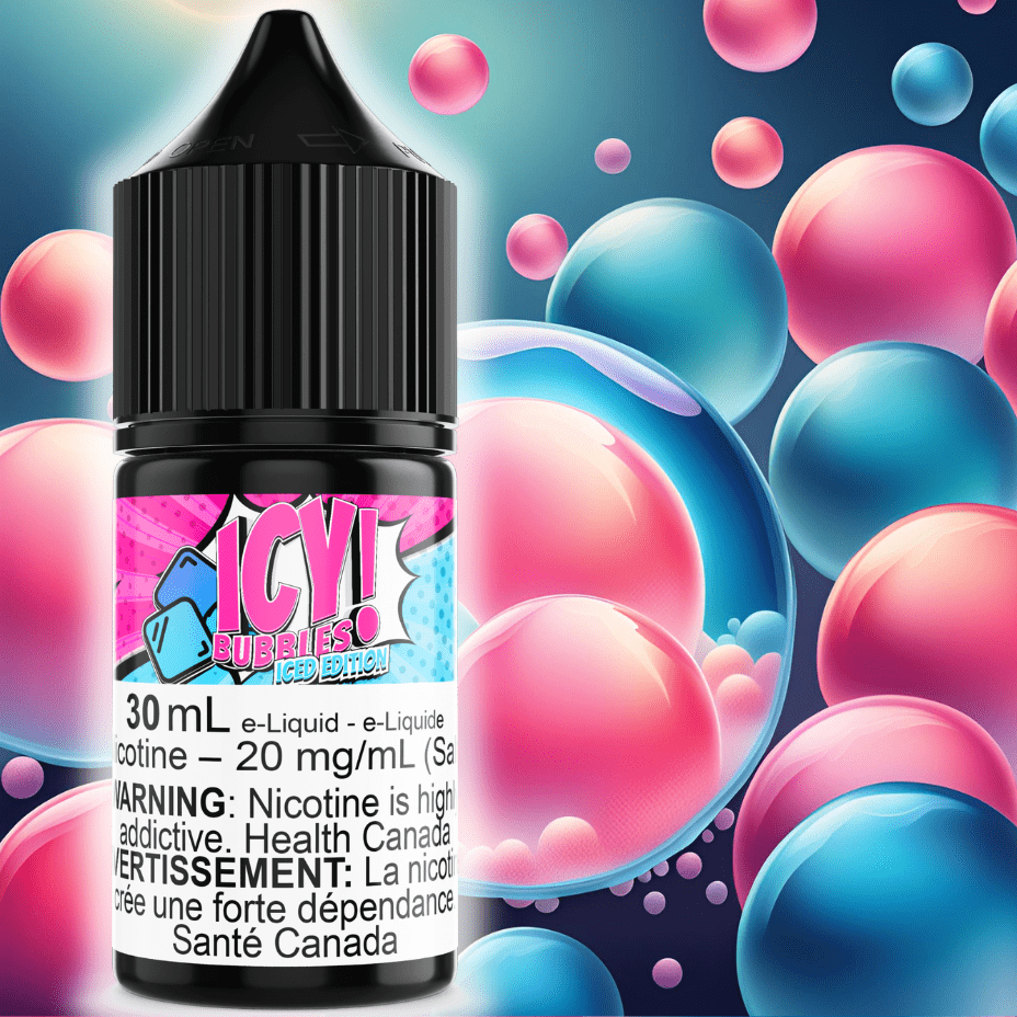 Icy Bubbles Salt by Maverick E-Liquid Vapexcape Vape and Bong Shop Regina Saskatchewan