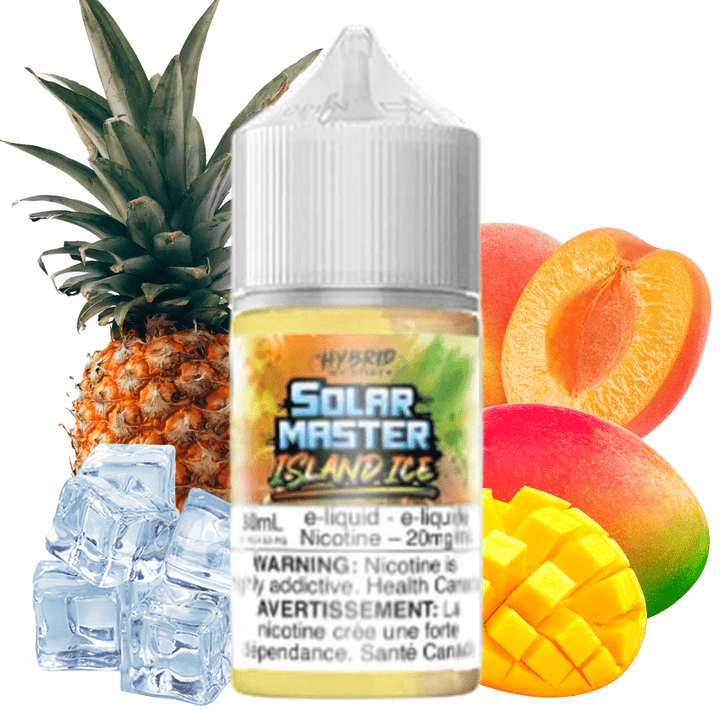 Island Ice Hybrid Salt by Solar Master E-Liquid 30ml / 5mg Vapexcape Vape and Bong Shop Regina Saskatchewan