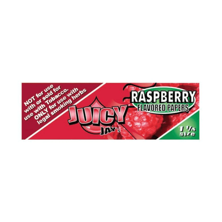 Juicy Jay Rolling Papers 1.25" / Raspberry Vapexcape Vape and Bong Shop Regina Saskatchewan