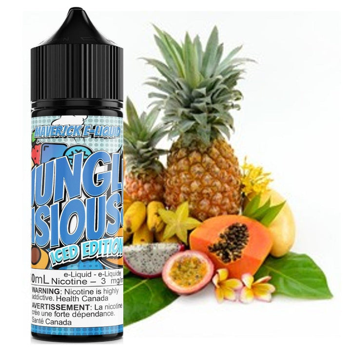 Junglicious by Maverick E-Liquid 60ml / 3mg Vapexcape Vape and Bong Shop Regina Saskatchewan