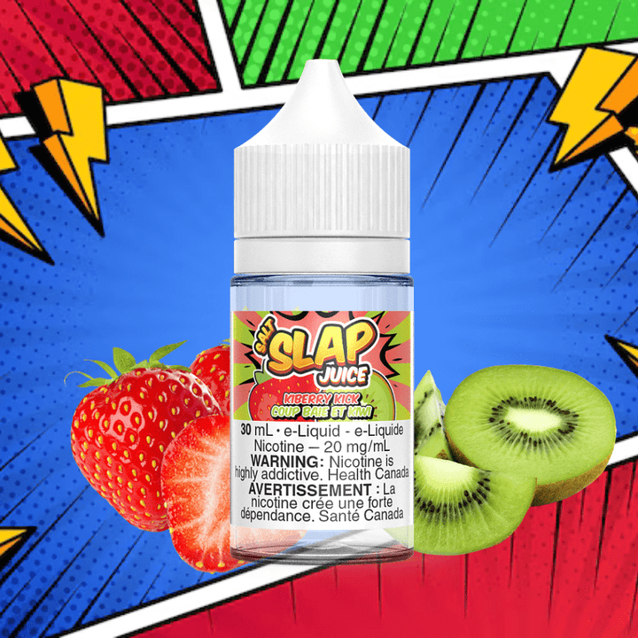 KiBerry Kick Salt by Slap Juice 30ml / 12mg Vapexcape Vape and Bong Shop Regina Saskatchewan