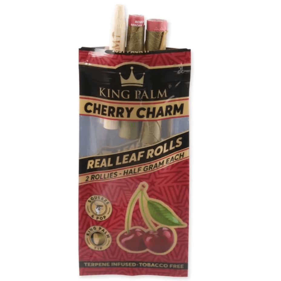 King Palm 2 Slim Rolls-Cherry Charm Vapexcape Vape and Bong Shop Regina Saskatchewan