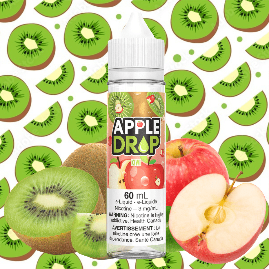 Kiwi by Apple Drop E-Liquid Vapexcape Vape and Bong Shop Regina Saskatchewan