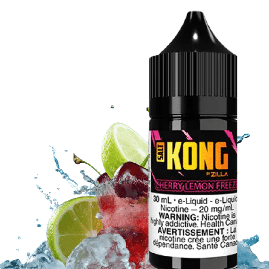 Kong Salt by Zilla-Cherry Lemon freeze Vapexcape Vape and Bong Shop Regina Saskatchewan