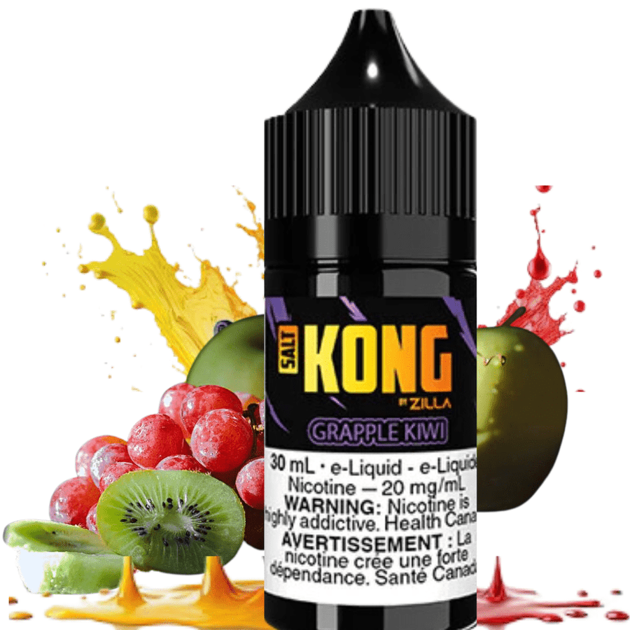 Kong Salt by Zilla-Grapple Kiwi Vapexcape Vape and Bong Shop Regina Saskatchewan