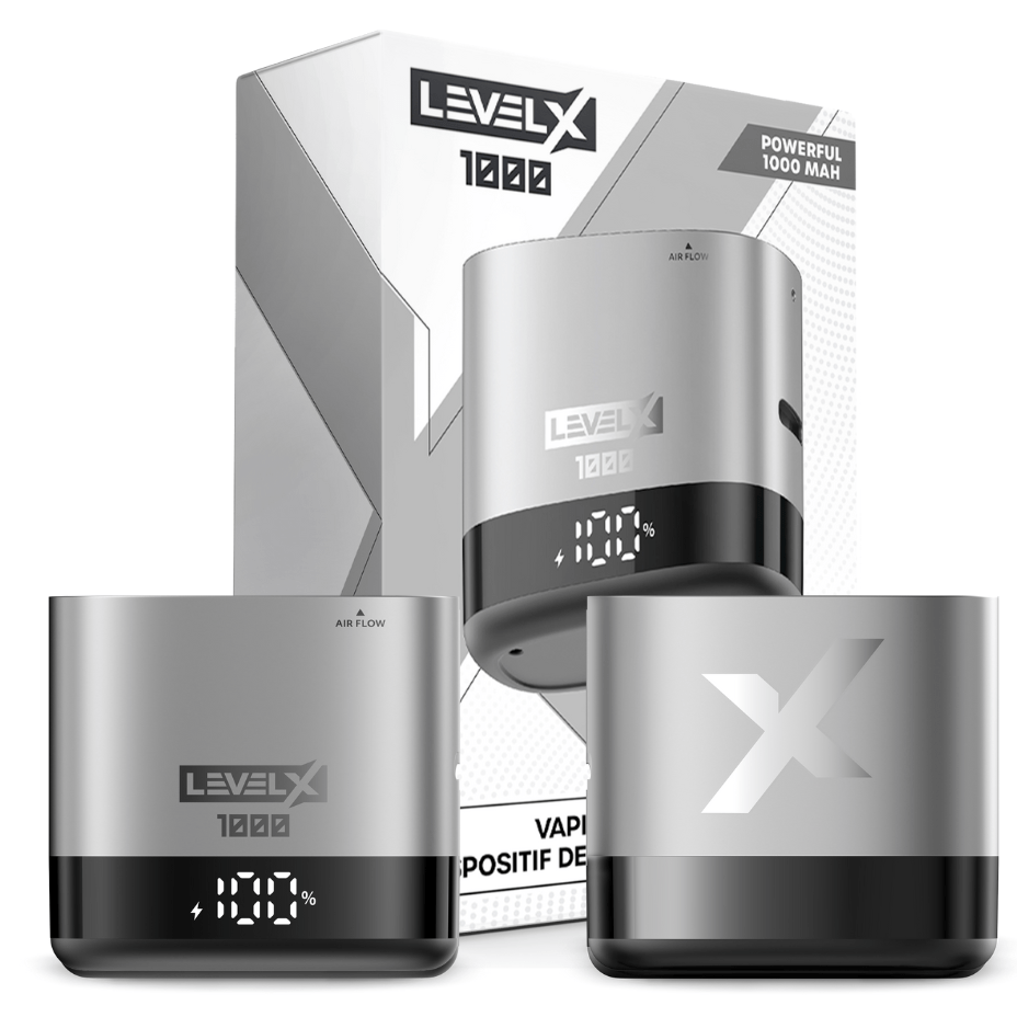 Level X Battery-1000 mAh Vapexcape Vape and Bong Shop Regina Saskatchewan