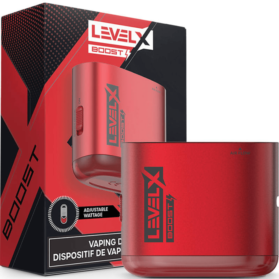 Level X Boost Battery-850mAh 850mAh / Red Vapexcape Vape and Bong Shop Regina Saskatchewan