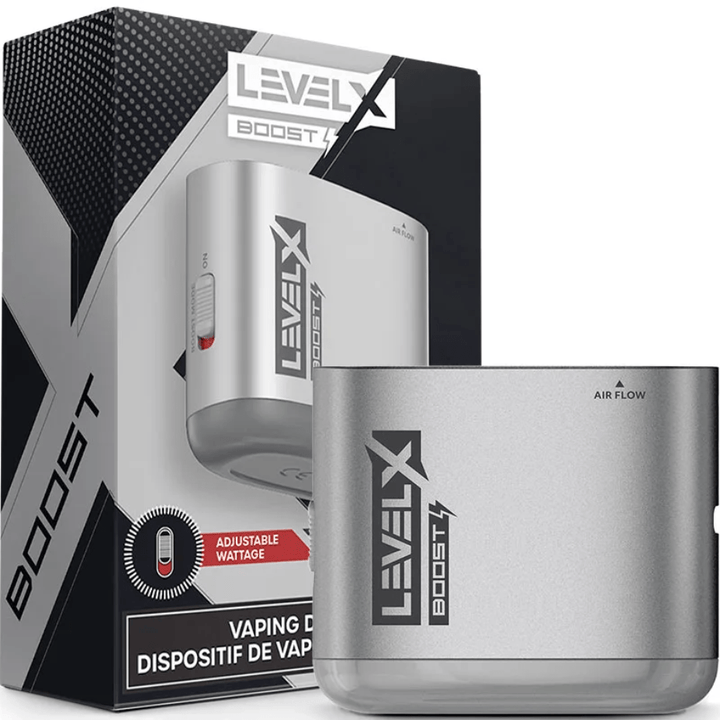 Level X Boost Battery-850mAh 850mAh / Silver Vapexcape Vape and Bong Shop Regina Saskatchewan