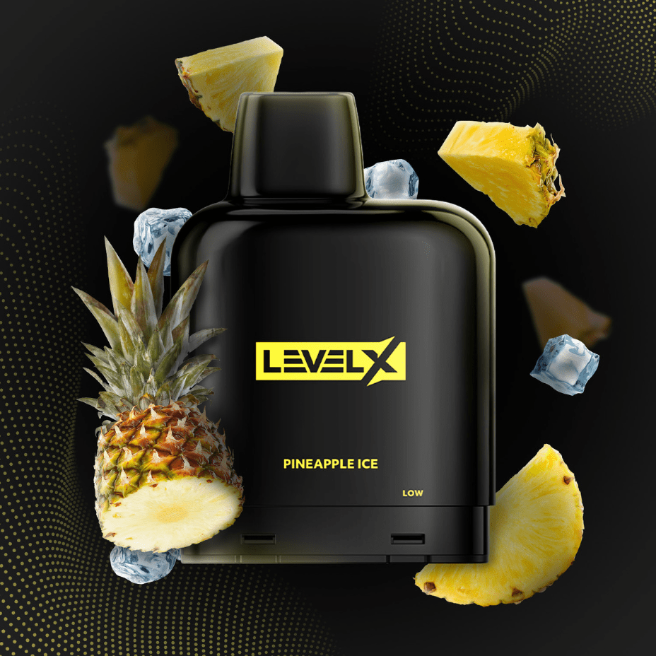 Level X Essential Pod-Pineapple Ice 7000Puffs / 20mg Vapexcape Vape and Bong Shop Regina Saskatchewan