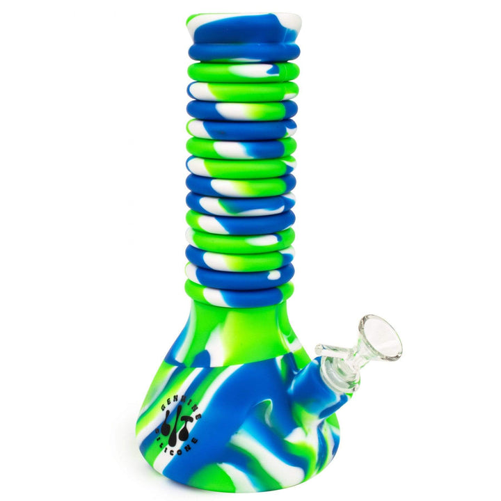 Lit Silicone Extendable Bong-21" 21" / Green Vapexcape Vape and Bong Shop Regina Saskatchewan