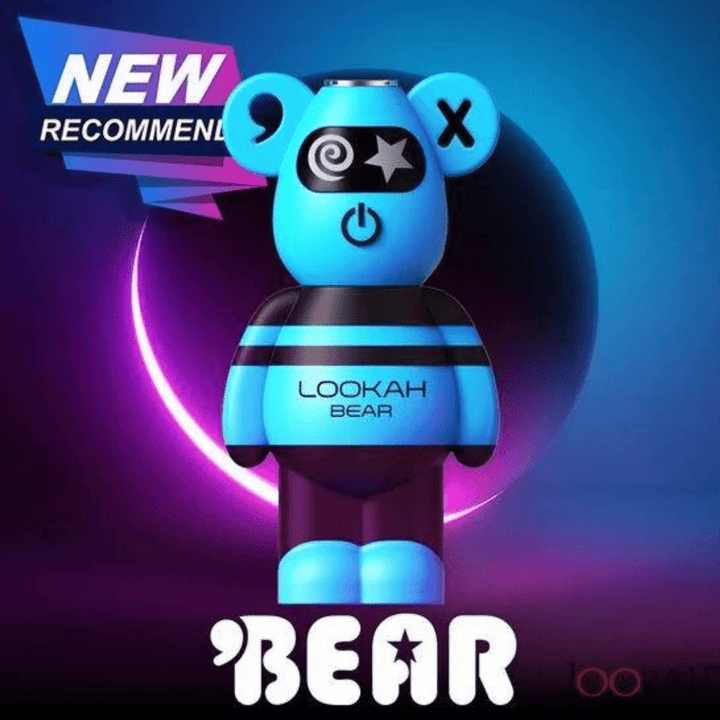 Lookah Bear 510 Thread Battery 500mAh / Blue Vapexcape Vape and Bong Shop Regina Saskatchewan