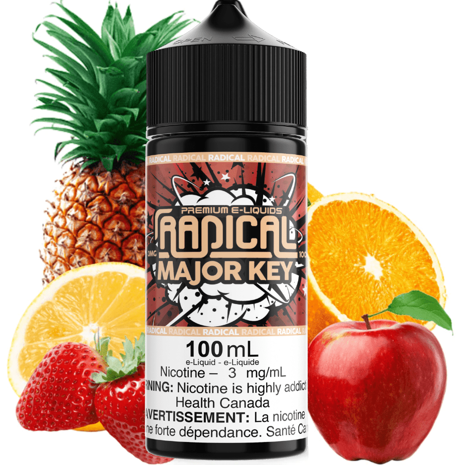 Major Key by Radical E-liquid-100ml Vapexcape Vape and Bong Shop Regina Saskatchewan