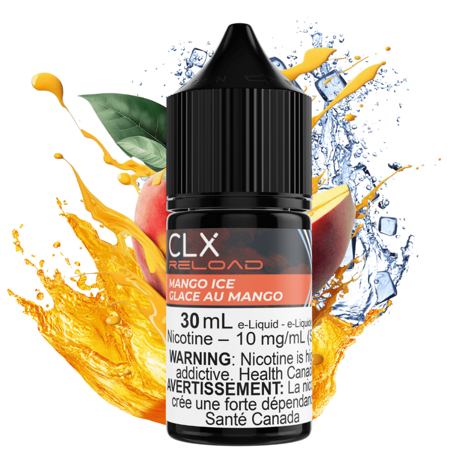 Mango Ice Salt by CLX Reload E-Liquid Vapexcape Vape and Bong Shop Regina Saskatchewan