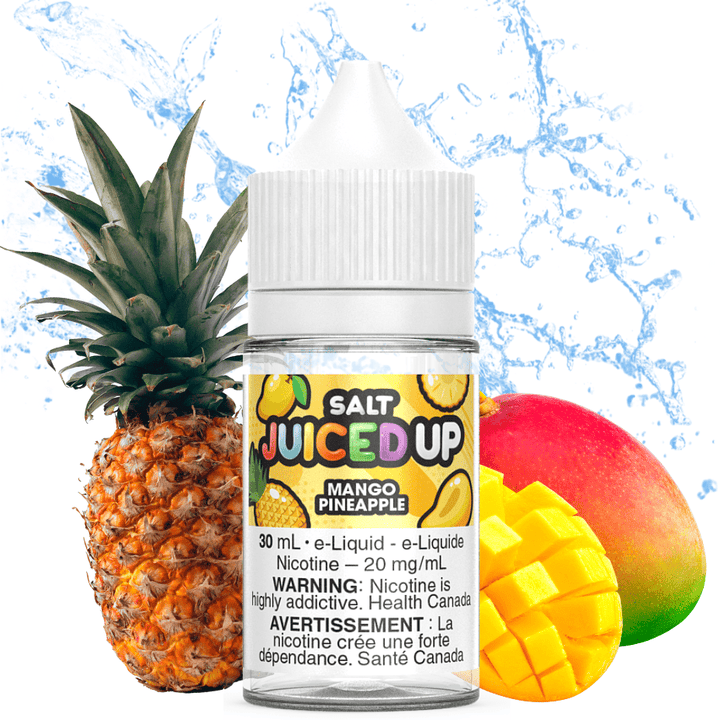 Mango Pineapple Salts by Juiced Up E-Liquid 12mg Vapexcape Vape and Bong Shop Regina Saskatchewan