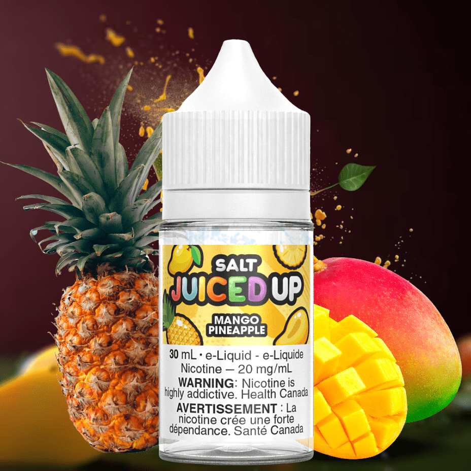 Mango Pineapple Salts by Juiced Up E-Liquid Vapexcape Vape and Bong Shop Regina Saskatchewan