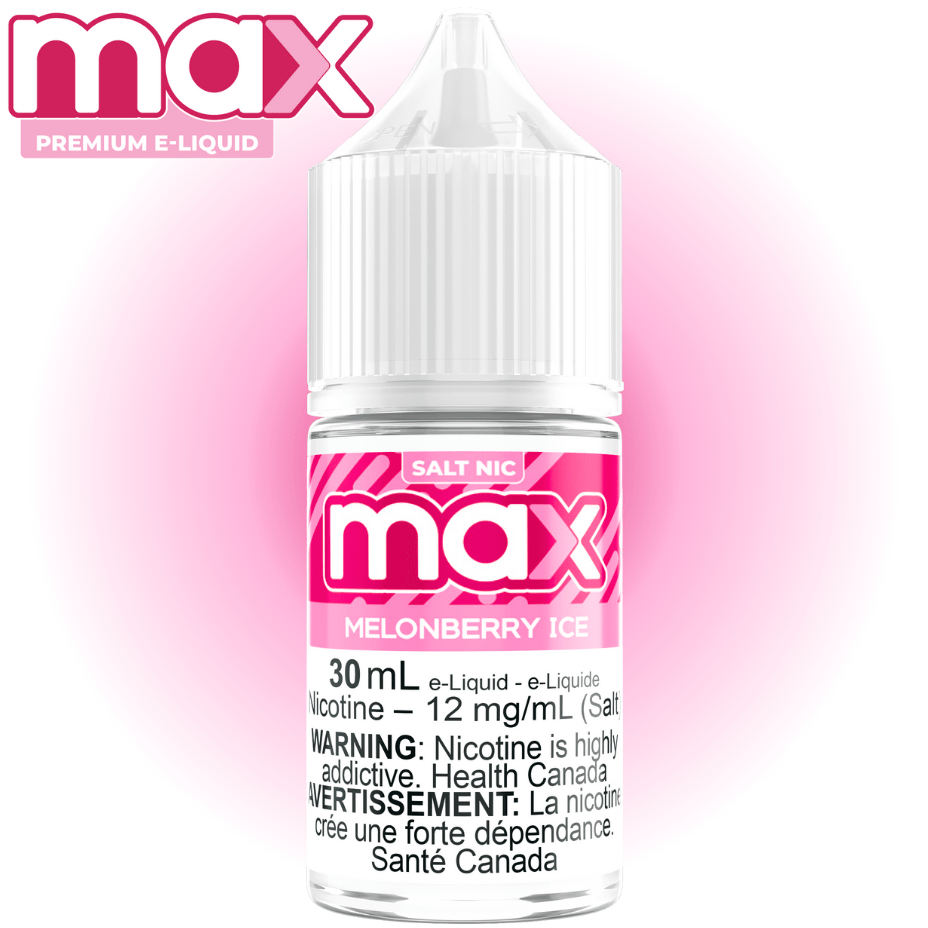 Max E-Liquid - Melonberry Ice Salt 30mL / 12mg Vapexcape Vape and Bong Shop Regina Saskatchewan