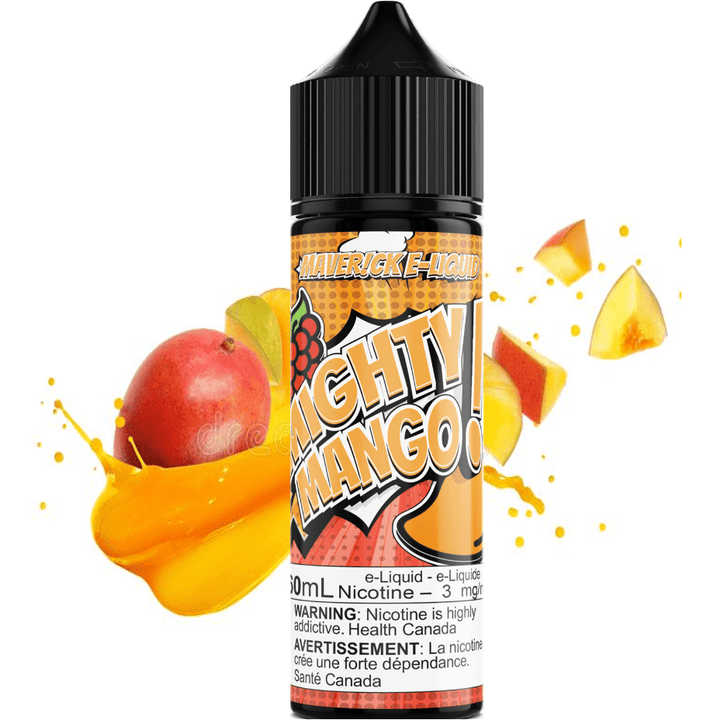 Mighty Mango by Maverick E-Liquid 60ml / 3mg Vapexcape Vape and Bong Shop Regina Saskatchewan