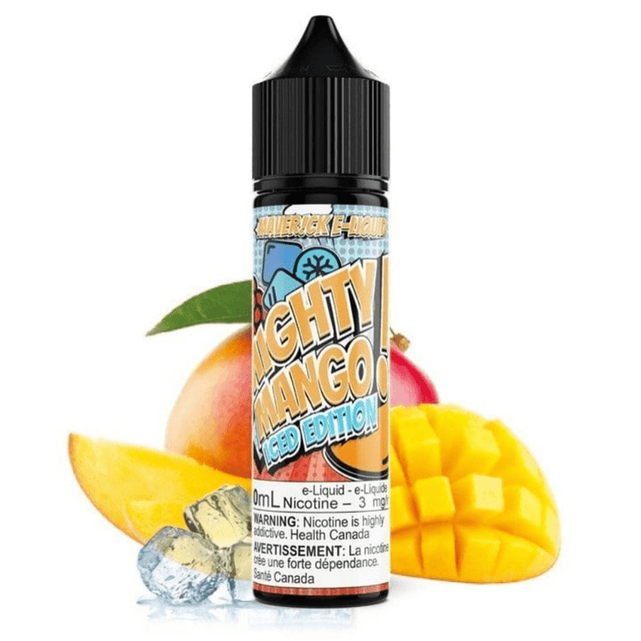 Mighty Mango Iced by Maverick E-Liquid Vapexcape Vape and Bong Shop Regina Saskatchewan