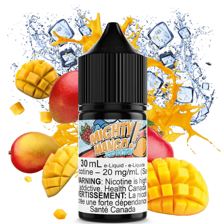 Mighty Mango Iced Salt by Maverick E-Liquid Vapexcape Vape and Bong Shop Regina Saskatchewan