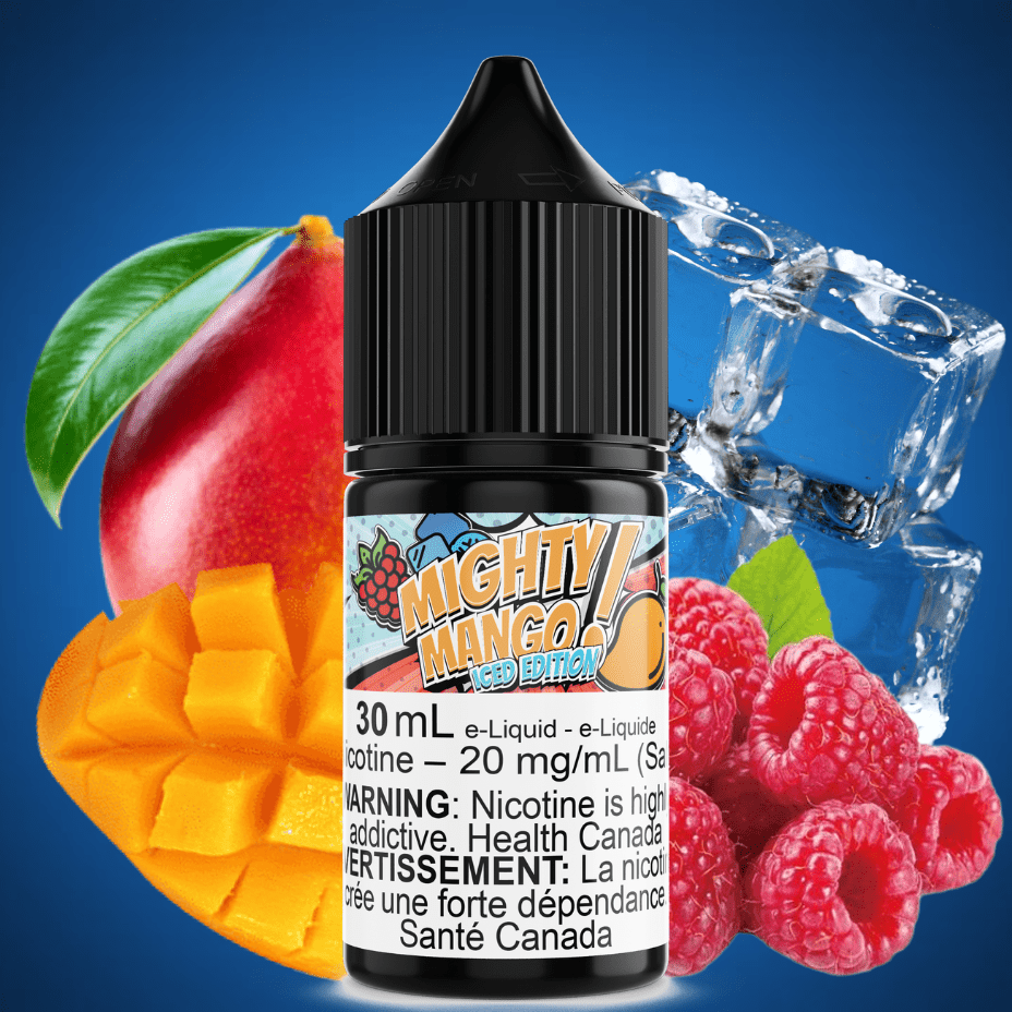 Mighty Mango Iced Salt by Maverick E-Liquid Vapexcape Vape and Bong Shop Regina Saskatchewan