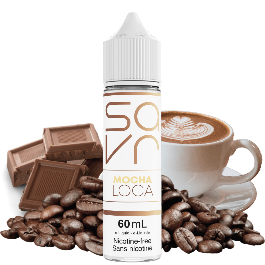 Mocha Loca by Savr E-Liquid 60mL / 3mg Vapexcape Vape and Bong Shop Regina Saskatchewan