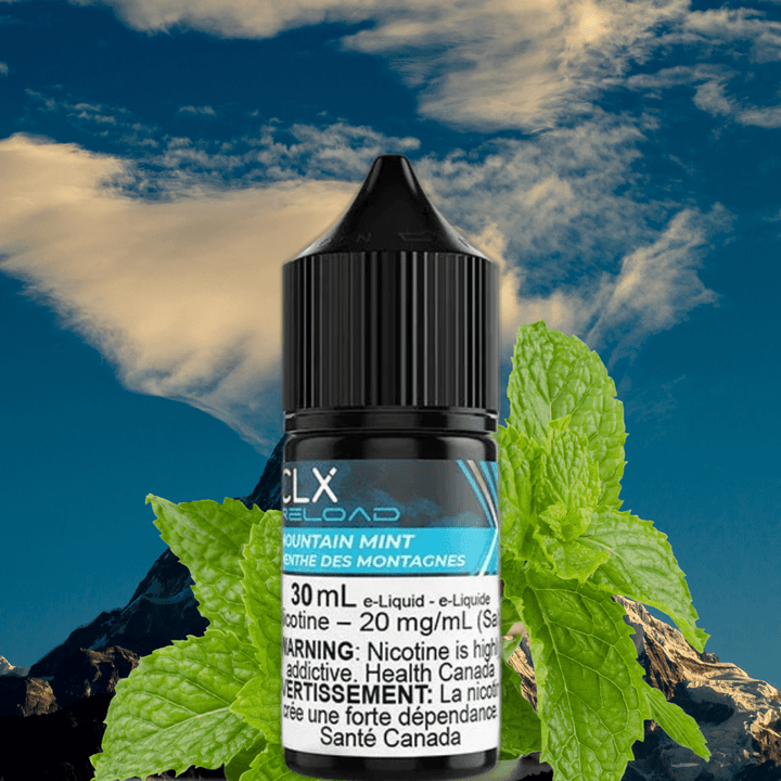 Mountain Mint Salt by CLX Reload E-Liquid 30mL / 10mg Vapexcape Vape and Bong Shop Regina Saskatchewan