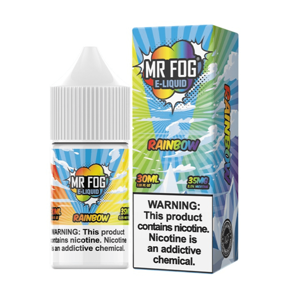 Mr. Fog Salt-Rainbow 30ml 30ml / 20mg Vapexcape Vape and Bong Shop Regina Saskatchewan