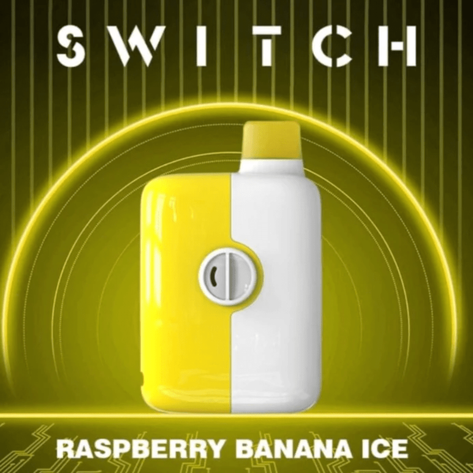 Mr Fog Switch 5500 Disposable-Banana Raspberry Ice 5500 Puffs / 20mg Vapexcape Vape and Bong Shop Regina Saskatchewan