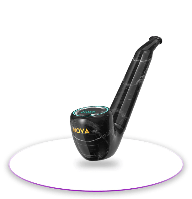 Nova Pipe 510 Thread Battery Black Marble Vapexcape Vape and Bong Shop Regina Saskatchewan