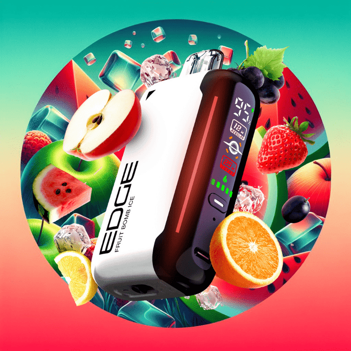 NVZN Edge 20K Disposable Vape-Fruit Bomb Ice 20000 Pufffs / 20mg Vapexcape Vape and Bong Shop Regina Saskatchewan