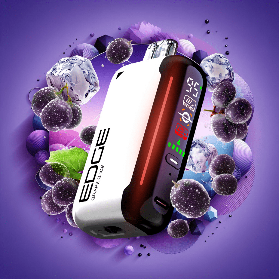 NVZN Edge 20K Disposable Vape-Grape Ice 20000 Puffs / 20mg Vapexcape Vape and Bong Shop Regina Saskatchewan