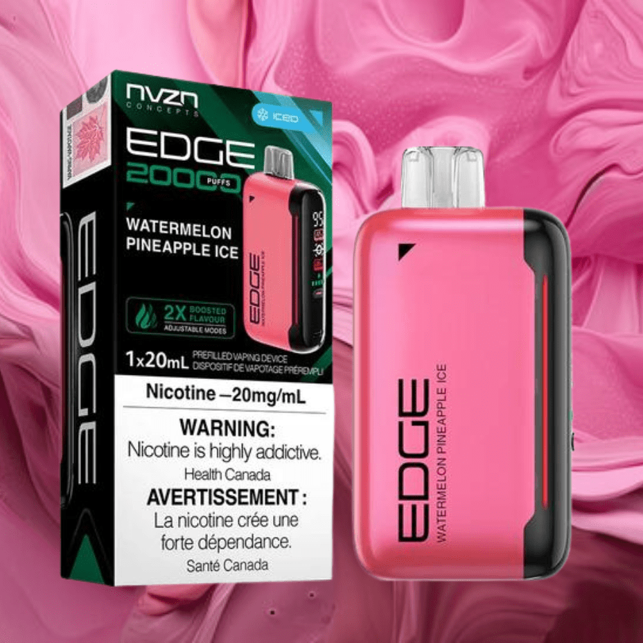 NVZN Edge 20K Disposable Vape-Watermelon Pineapple Ice 20000 Puffs / 20mg Vapexcape Vape and Bong Shop Regina Saskatchewan