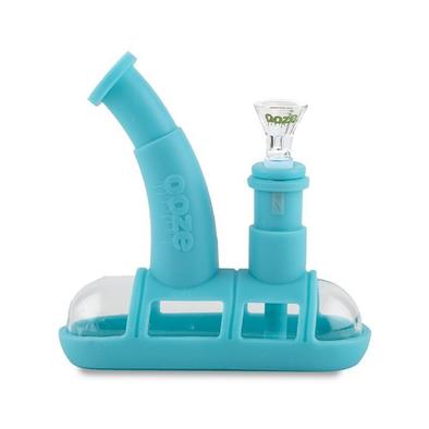 OOZE Silicone & Glass Steamboat Bubbler Teal Vapexcape Vape and Bong Shop Regina Saskatchewan