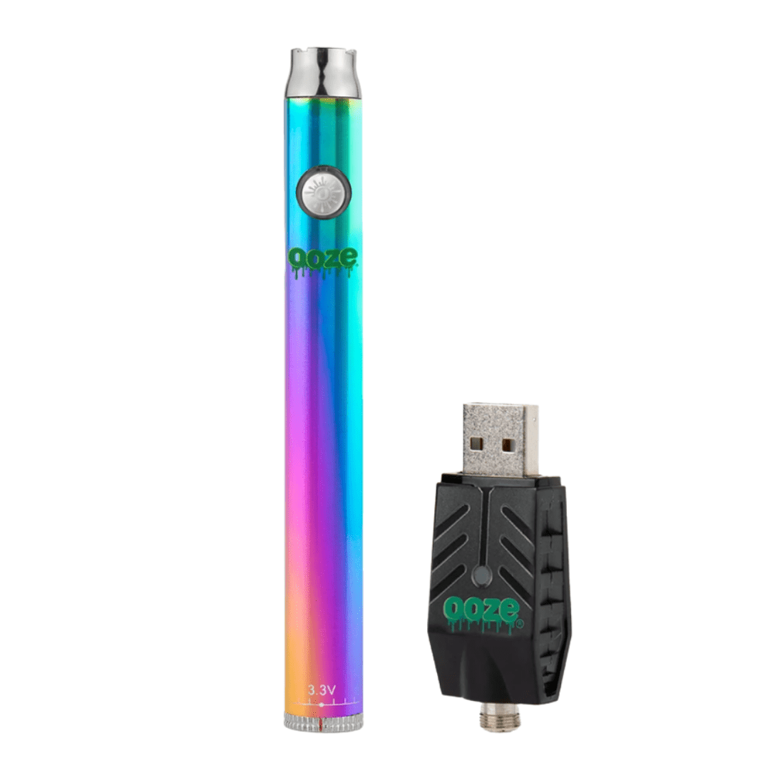 OOZE Slim Twist 510 Adjustable Battery 320mAh / Rainbow Vapexcape Vape and Bong Shop Regina Saskatchewan