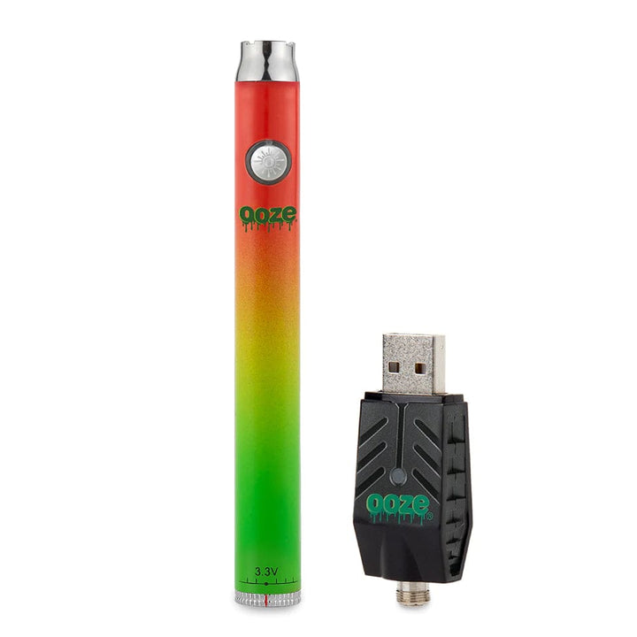 OOZE Slim Twist 510 Adjustable Battery 320mAh / Rasta Vapexcape Vape and Bong Shop Regina Saskatchewan