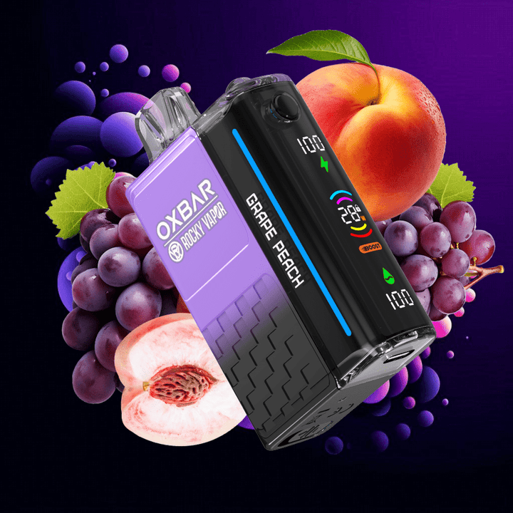 OXBAR M20K Disposable Vape - Grape Peach 20mg / 20000 Puffs Vapexcape Vape and Bong Shop Regina Saskatchewan