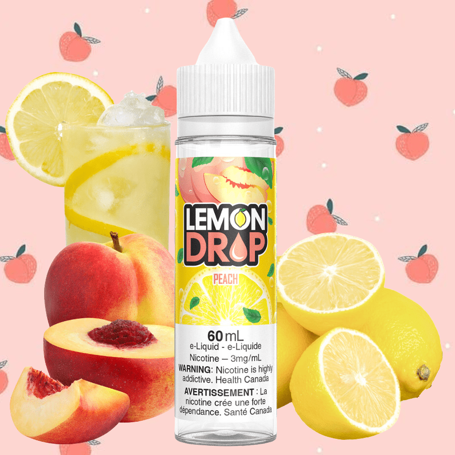 Peach by Lemon Drop E-Liquid Vapexcape Vape and Bong Shop Regina Saskatchewan