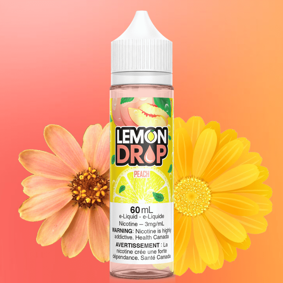 Peach by Lemon Drop E-Liquid Vapexcape Vape and Bong Shop Regina Saskatchewan