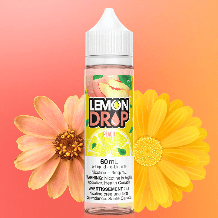 Peach by Lemon Drop E-Liquid Vapexcape Vape and Bong Shop Regina Saskatchewan