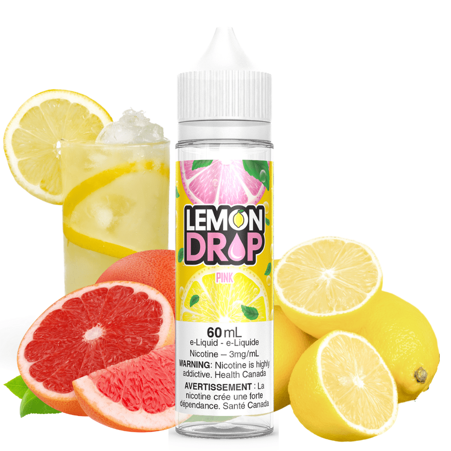 Pink by Lemon Drop E-Liquid 0mg Vapexcape Vape and Bong Shop Regina Saskatchewan