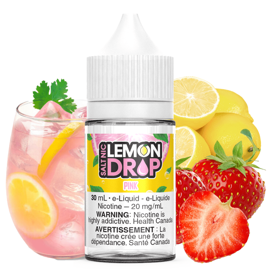 Pink Salts by Lemon Drop E-Liquid 30ml / 12mg Vapexcape Vape and Bong Shop Regina Saskatchewan