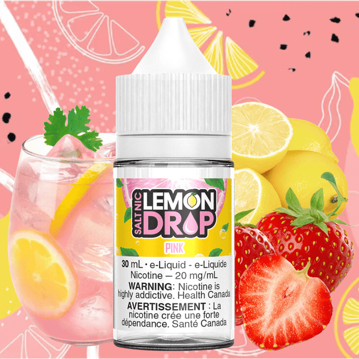 Pink Salts by Lemon Drop E-Liquid Vapexcape Vape and Bong Shop Regina Saskatchewan