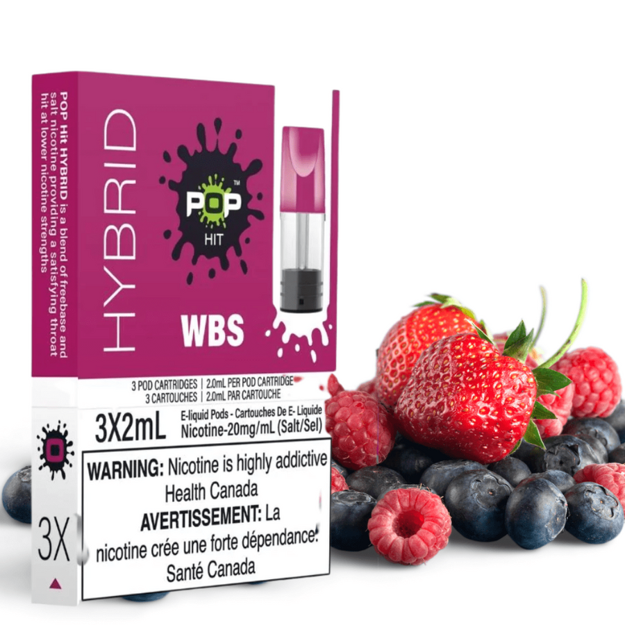 POP Hit Hybrid Pods-WBS (S-Compatible) Vapexcape Vape and Bong Shop Regina Saskatchewan