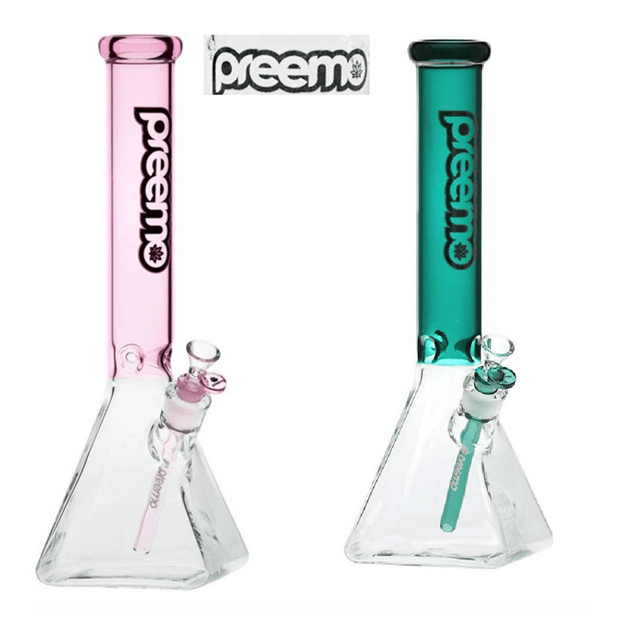 Preemo 16" Pyramid Base Beaker Vapexcape Vape and Bong Shop Regina Saskatchewan