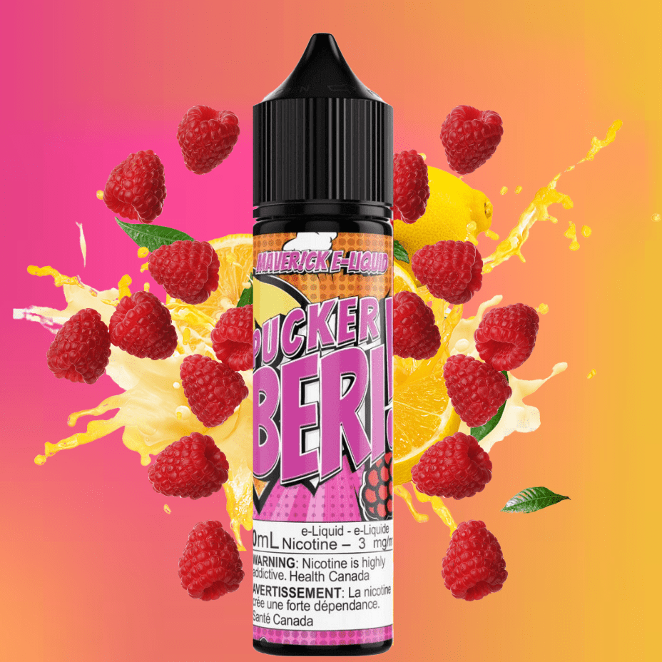 Pucker Beri by Maverick E-Liquid-100ml Vapexcape Vape and Bong Shop Regina Saskatchewan