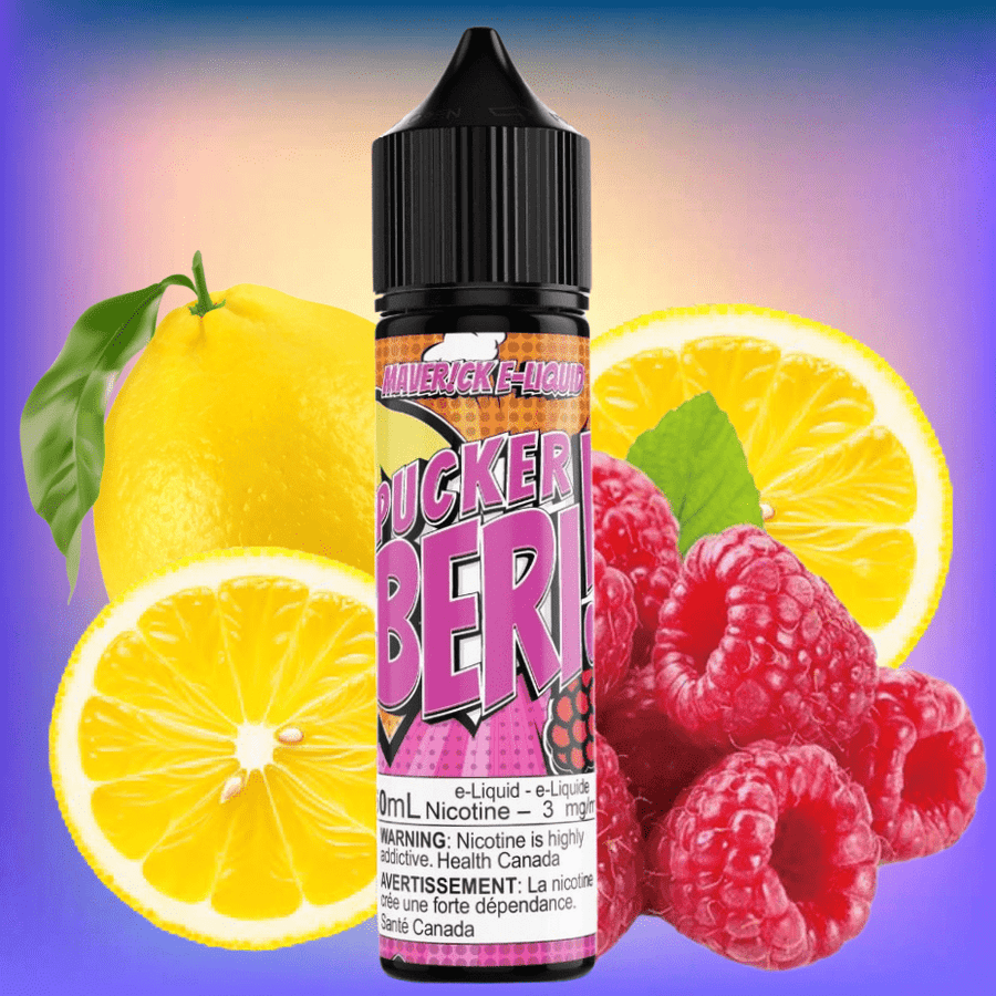 Pucker Beri by Maverick E-Liquid Vapexcape Vape and Bong Shop Regina Saskatchewan