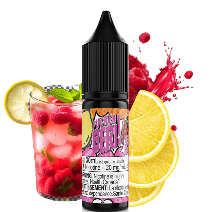 Pucker Beri Salt by Maverick E-Liquid Vapexcape Vape and Bong Shop Regina Saskatchewan