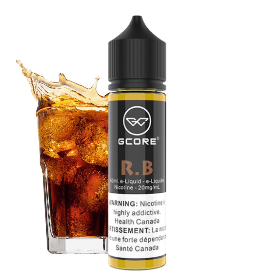 R.B. Salt by Gcore E-Liquid 60ml 20mg / 60mL Vapexcape Vape and Bong Shop Regina Saskatchewan