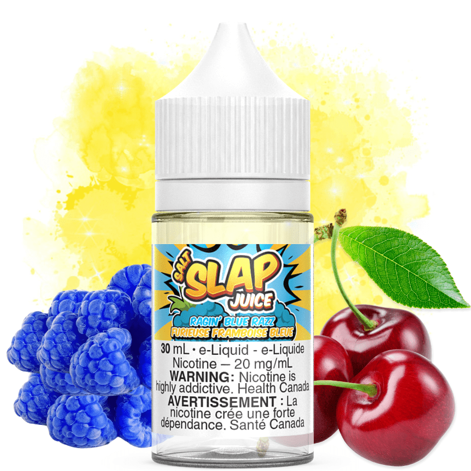 Ragin Blue Razz Salt by Slap Juice 30ml / 12mg Vapexcape Vape and Bong Shop Regina Saskatchewan