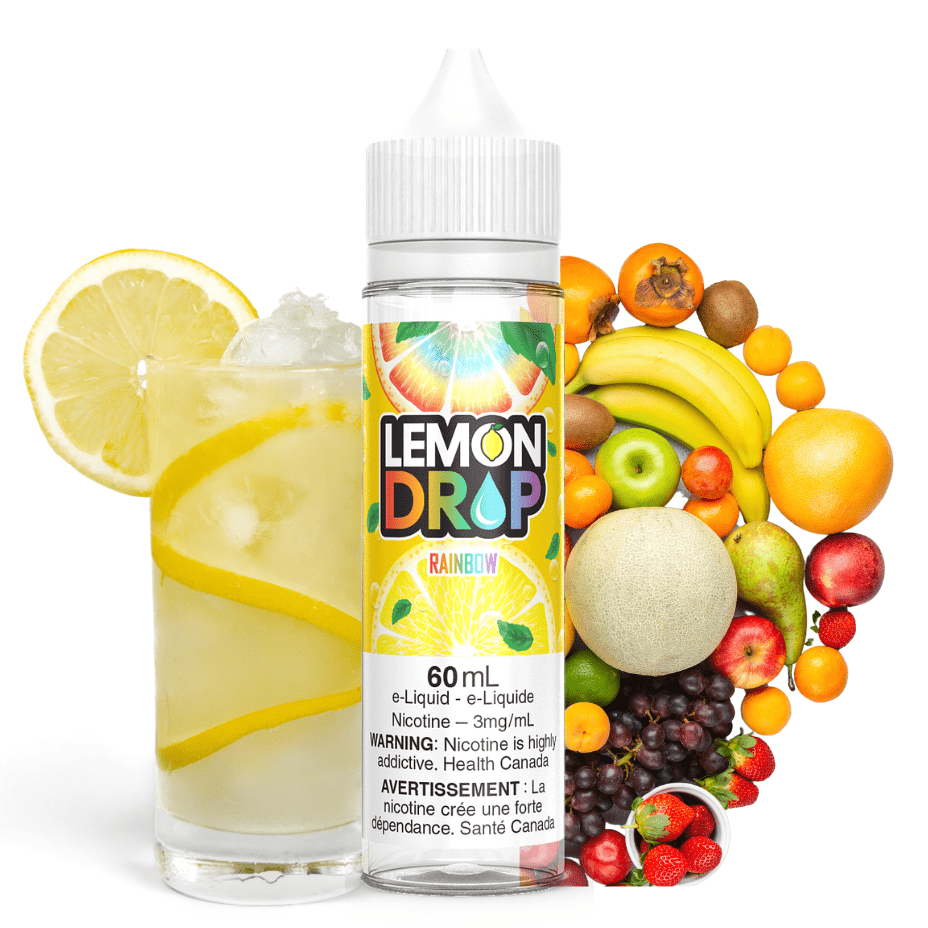 Rainbow by Lemon Drop E-Liquid 60ml / 3mg Vapexcape Vape and Bong Shop Regina Saskatchewan